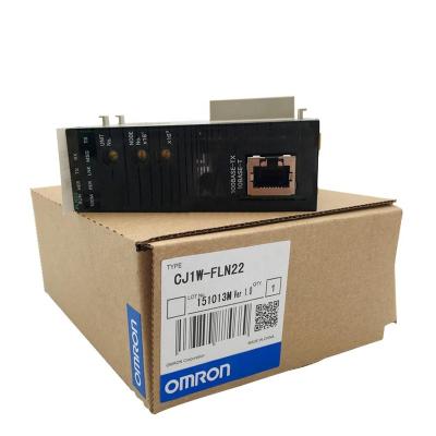 China Original industrial magnet PLC for Omron module CJ1W-FLN22 in stock for sale