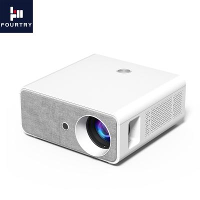 China Built-in 3D PROJECTOR FOURTRY ES--High 7000 Lumens 1080p Full HD LED Video Native LCD Home Theater Portable Projector for sale