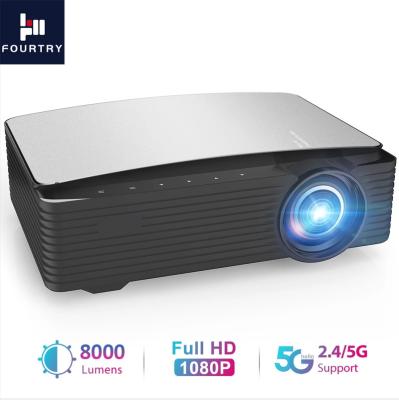 China 3D Element [FOURTRY Y01 Projector --New Design Hot Home 1080p Projector]--Full HD 1080P Native LCD High Lumens 7800 Brightness Projector for sale