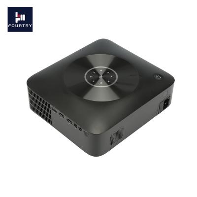 China Built-in 3D FOURTRY BRAND XS PROJECTOR--Full HD LED LCD Portable 1080p Home Theater Video Projector Native Black Cool Color Cheap Price for sale