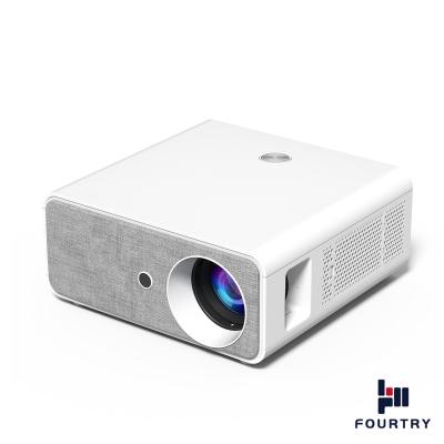 China FOURTRY ES03 3D Home Projector Native 1080P FHD LED Built-in Built-in Brightness New High Digital Cinema Trapezoidal Beamer 50 Degree High Brightness for sale