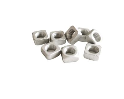 China 2021 Manufacturers Supply Antiseptic Square Nut Square Carbon Steel Thin Nut for sale