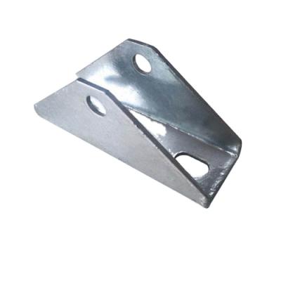 China Antiseptic High Quality Customized Size Carbon Steel Four-hole Triangle Hinge for sale