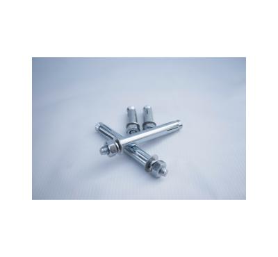 China Antiseptic Economical Custom Design Type Expansion Hot Dip Galvanizing Carbon Steel Sleeve Anchor Bolts for sale