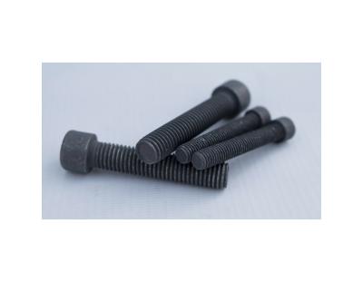 China Antiseptic Zinc Impregnation Hexagon Black Socket Screws Quality Appropriate Prices Small Guaranteed for sale