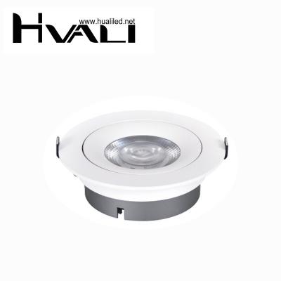 China Modern HUALI Slim Ceiling Downlight Recessed Panel Lamp Indoor Hotel  7W 9W 12W 20W 30W Smart LED Down Light for sale