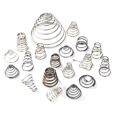 China High Precision Coil Manufacturer Customized Helical Steel Compression Conical Spring for sale