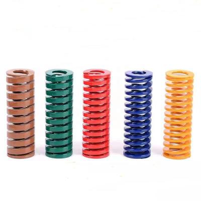 China Spiral Sandingsheng Customized Colorful High Quality Spiral Compression Spring For Mold for sale