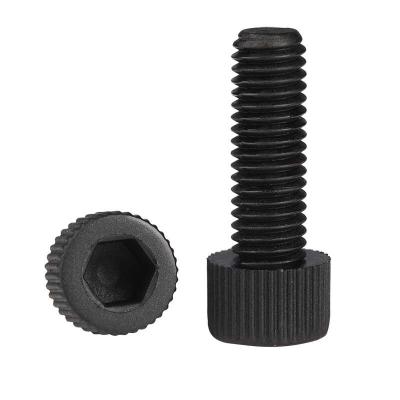 China PA66 Hex Socket High Quality White / Black Pan In Stock Plastic Nylon Cap Screws for sale