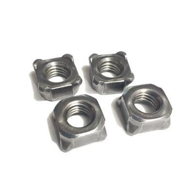 China Heavy Industry Sandingsheng DIN928 M10/M20 Carbon Steel Square Weld Corner Nut for sale