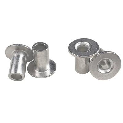 China ZINGUEZ Sandngsheng Customized DIN 7338 Steel / Aluminum / Brass Tubular Cylinder Head C Rivet for sale