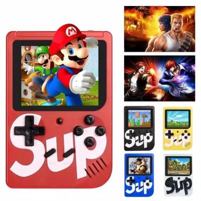 China Game Playing Retro Classic Mini Sip Handheld Game Console Pocket Game Console 8 Bit 500 In 1 Two Player Machine Controller for sale