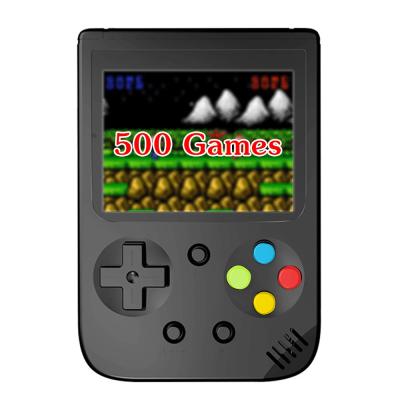 China Game Playing Mini Handheld Game Console Portable Proprietary Mold Built-in 500 Games 3.0in 8-Bit Screen Retro Childhood Classic Game for sale