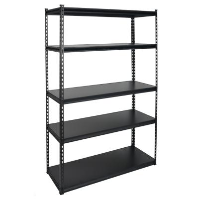 China Corrosion Protection 5 Layers Easy Install Height Adjustable Rivet Boltless Stacking Brackets Shelves Rack ZW-ZH5B for sale