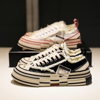 China Hot Sale Women's Fashion Sneakers High Quality Walking Style Canvas Shoes 2021 Fashionable Shoes Fashionable Running Canvas Shoes for sale