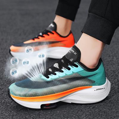 China Fashion Trend Fitness Walking Shoes Breathable Sneakers Outfit Casual Set Soft Sole Shoes Sports Men Walking Style Shoes for sale