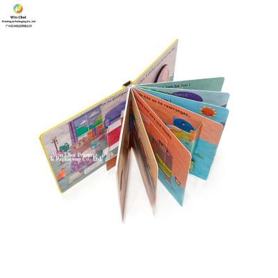 China paper & Custom Cardboard Kids Cardboard Book Printing Educational Board Book Printing For Baby for sale