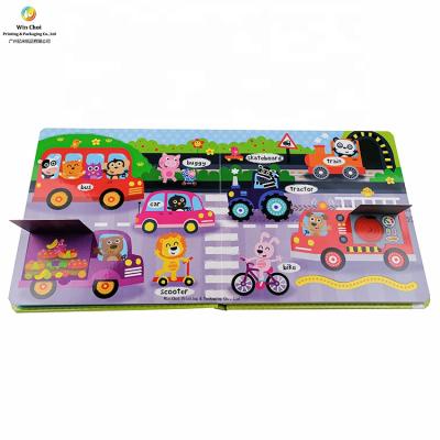 China paper & Cardboard OEM Entertainment Children's Activity Books Lift Up Flap English Baby Book for sale