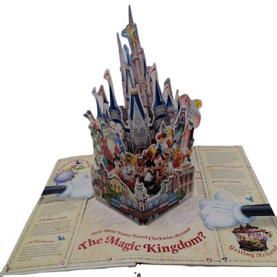 China Kids Education OEM Children Kids Varnish Matte Finishing Pop Up 3d Book Printing Auto Structure Design for sale