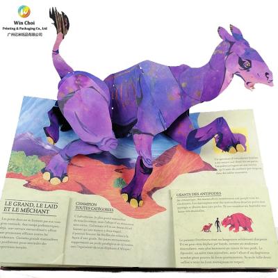 China paper & Cardboard OEM Customized Paper Book Printing Best Child Book Pop Up Books For Children for sale