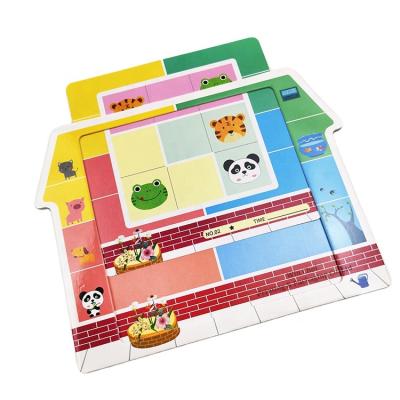 China Custom Board Game Paper Card Game Kids Custom Game Print Maker Game Fun Board for sale