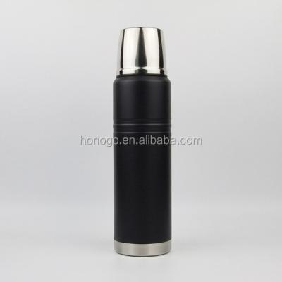 China PORTABLE 1000ml Double Wall Vacuum Insulated Tiger Thermos Flask Thermos Stainless Steel Water Bottle for sale