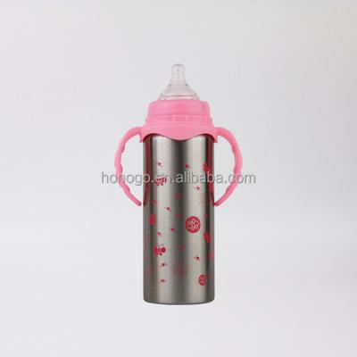 China BPA Free Stainless Steel Vacuum Insulated Baby Cup Sippy Bottle With Handle for sale