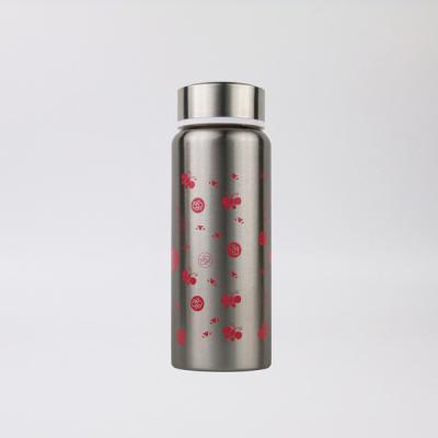 China BPA Free 300ml Double Wall Stainless Steel Vacuum Baby Bottles Baby With Nipple for sale