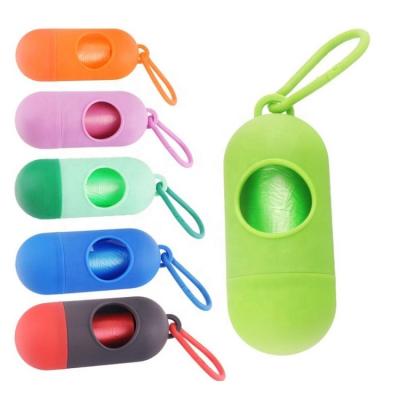 China Viable Maker Pet Shit Feces Tool Bag Cat Dog Poop Waste Garbage Pet Tool Bag Dispenser Cleaning Holder for sale