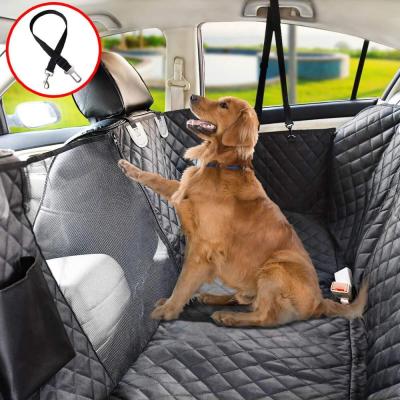 China Breathable Non-Slip Soft Protector Waterproof Anti-Skid Durable Seat Cover Hammock For Dogs Backseat Protection With Pockets for sale