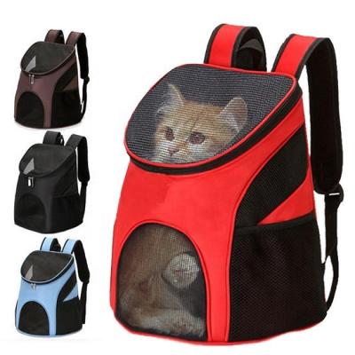 China New Design High Quality Double Shoulder Carrier Hot Selling Breathable Outdoor Dog Cat Bag Travel Backpack for sale