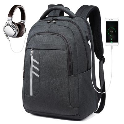 China With Custom Logo Business Laptop Backpack USB Hot Selling Large Capacity Backpack For Men for sale