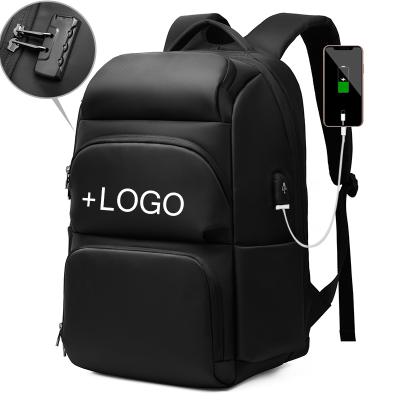 China 2020 Anti-theft New Style Travel Business Backpack Waterproof Nylon Men's Laptop Backpack Bags With USB for sale