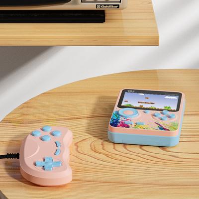 China ABS G5 500 in 1 Handheld Game Console for Kids Classic Macaron Game Player Box for sale