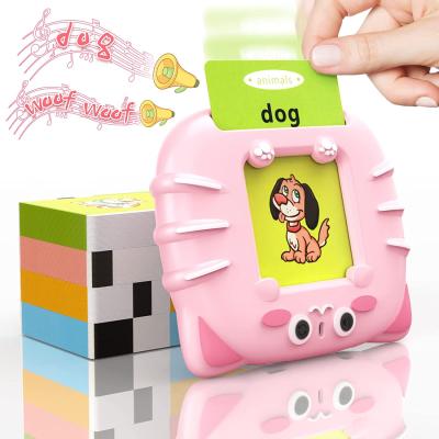 China 224 Contents Toddler Plastic Light Learning Flash Cards Character Repeat Function Intelligence For 0-3 Aged Baby for sale