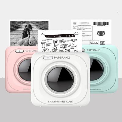 China Pocket Black and White Mini Photo Printer Inkless Printer for Study Notes Note List BT Wireless Thermal Printer for sale