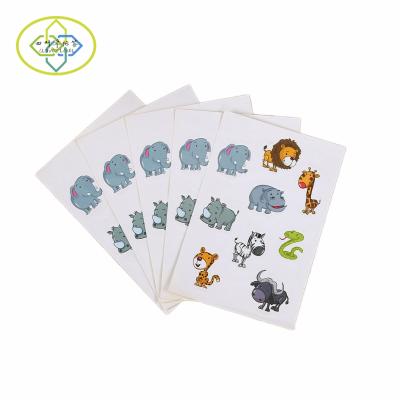 China Factory Wholesale Custom High Quality Waterproof PVC Vinyl Kiss Cut Label Sticker Label Printing Sheet for sale