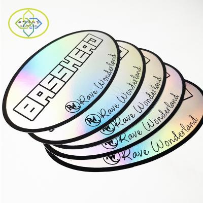 China Holographic Waterproof Logo Hologram Label Sticker Laser Adhesive Sticker for sale