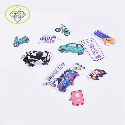 China Waterproof Cheap Die Cut Custom Glossy Self Adhesive Sticker Logo Sticker PVC Self Adhesive Sticker for sale