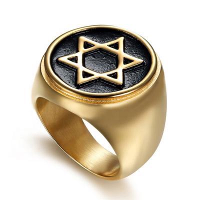 China Custom Masonic Item Exquisite Stainless Logo Jewelry Large Size Steel Rings Punk Promotional Gift for sale