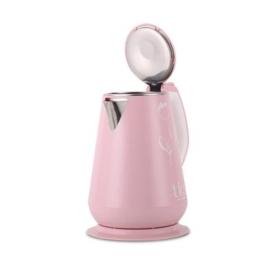 China 360 Degree Rotation Base Customized Wholesale Washable Cordless Filter Hotel Scale Electric Kettle Tray Set Price for sale