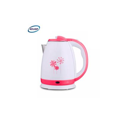 China 360 Degree Rotating Base Excellent Housing 1.8l 1500w 220v Mini Portable Tea Plastic Electric Kettle With Lid for sale