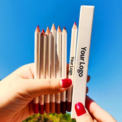 China Custom Vegan Waterproof Organic Creamy Lipliners Matte Lipliner Labels Lipliner Private Label Lip Liner for sale