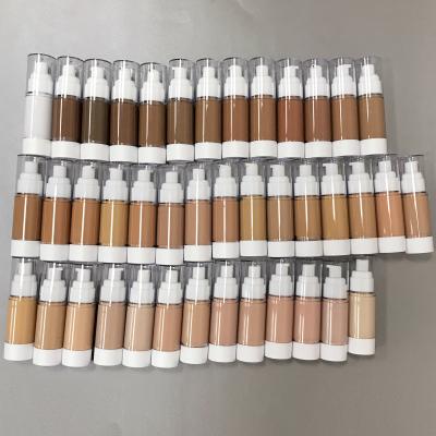 China Moisturizer Custom Your Brand SPF Waterproof Matte Makeup Full Coverage Foundation Private Label Liquid Foundation for sale