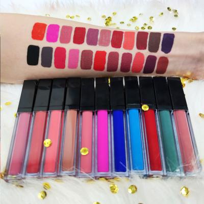 China Vegan Waterproof Matte Liquid Lipstick Private Label Makeup Matte Lipstick for sale