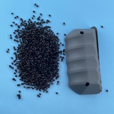 China Black GRS Recycled Materials 85A Thermoplastic Polyurethane Elastomer For Plastic Injection for sale