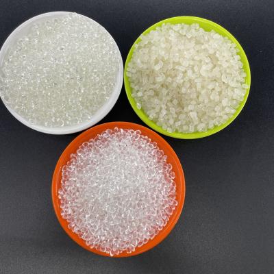 China Abrasiebestendigheid Hoog transparante TPU polyurethaan Bioplastic Pellets Te koop