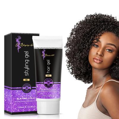 China Organic Ready To Ship Free Sample Massaging Extreme Styling Lolli Hair Gel Private Label Custom 2021 for sale