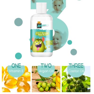 China Non Irritation And No Tears Formula Kids Hair Cream Shampoo Private Label Refreshing for sale