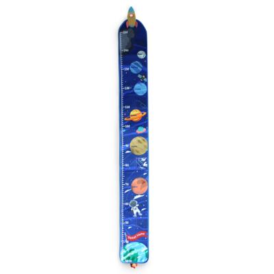 China Baby Height Kids Plush Toy Ruler Record Kids Measuring Cloth Wall Growth Scale With Photo for sale